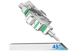 Bevel cutting head