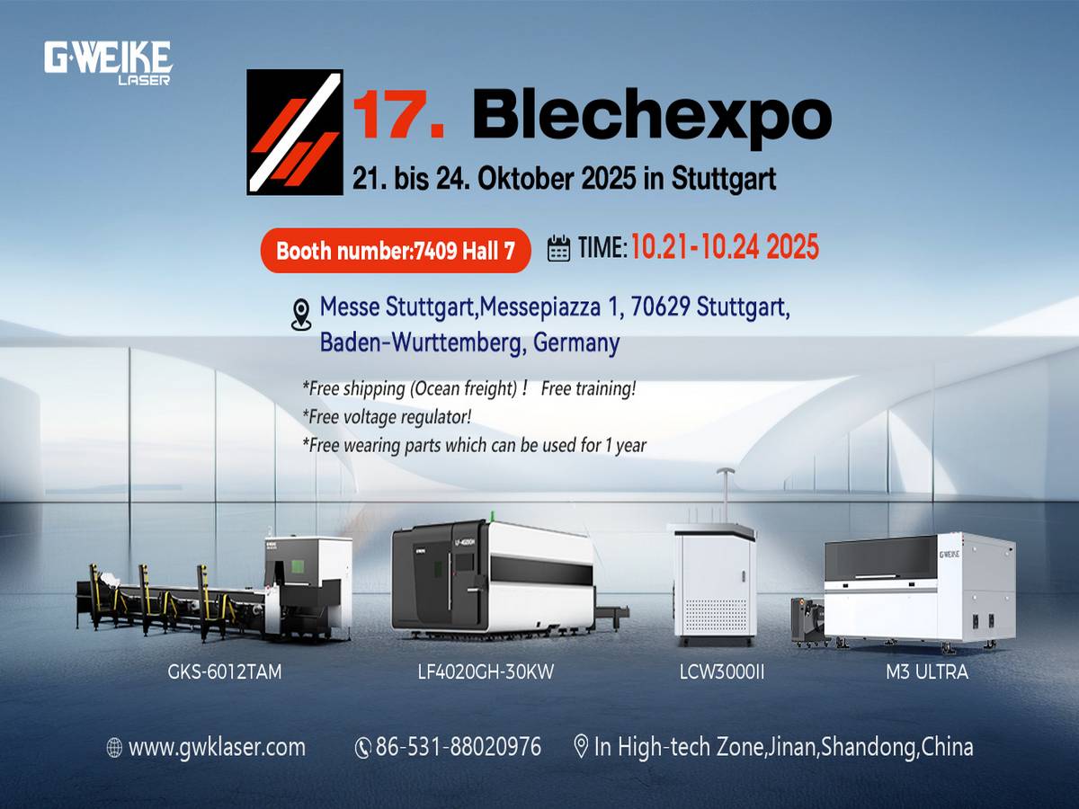 GWEIKE at Blechexpo 2025 — Stuttgart
