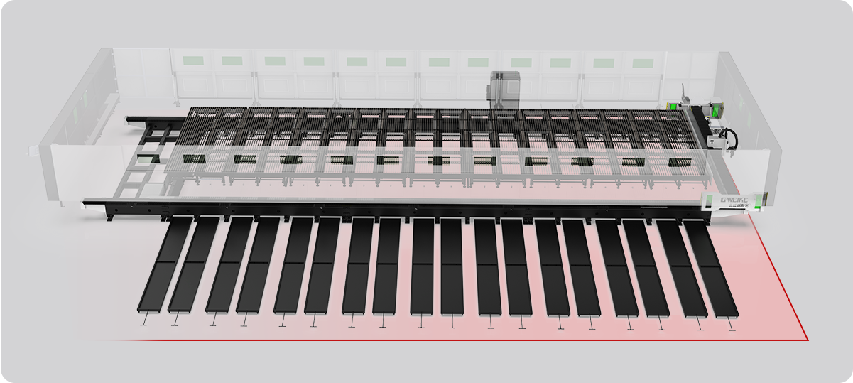 Platform and bed separation design
