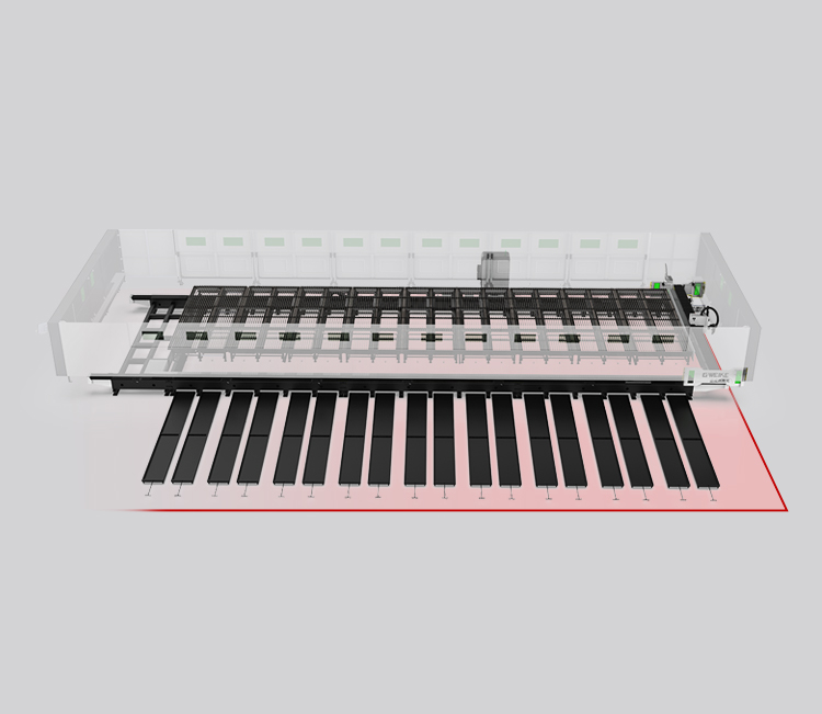 Platform and bed separation design