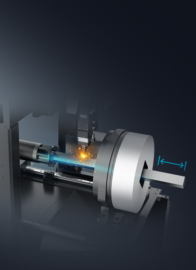 Front Chuck Offset – Stable Cutting