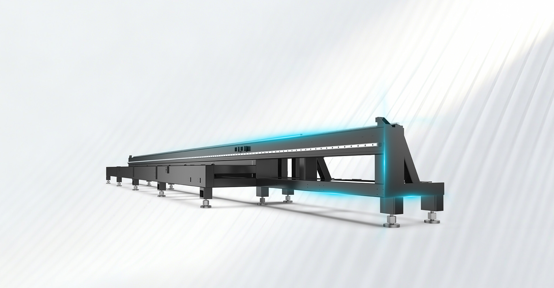 90° Side-Mounted Machine Bed – Stable and Convenient